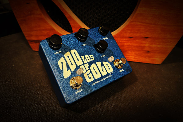 200lbs of GOLD - BC178! – LovePedal Custom Shop